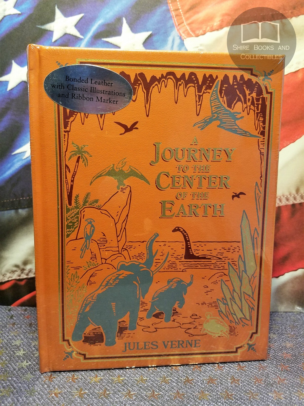 Set of 14 Bonded Leather Hardcover Children Books Peter Pan Alice Little Mermaid