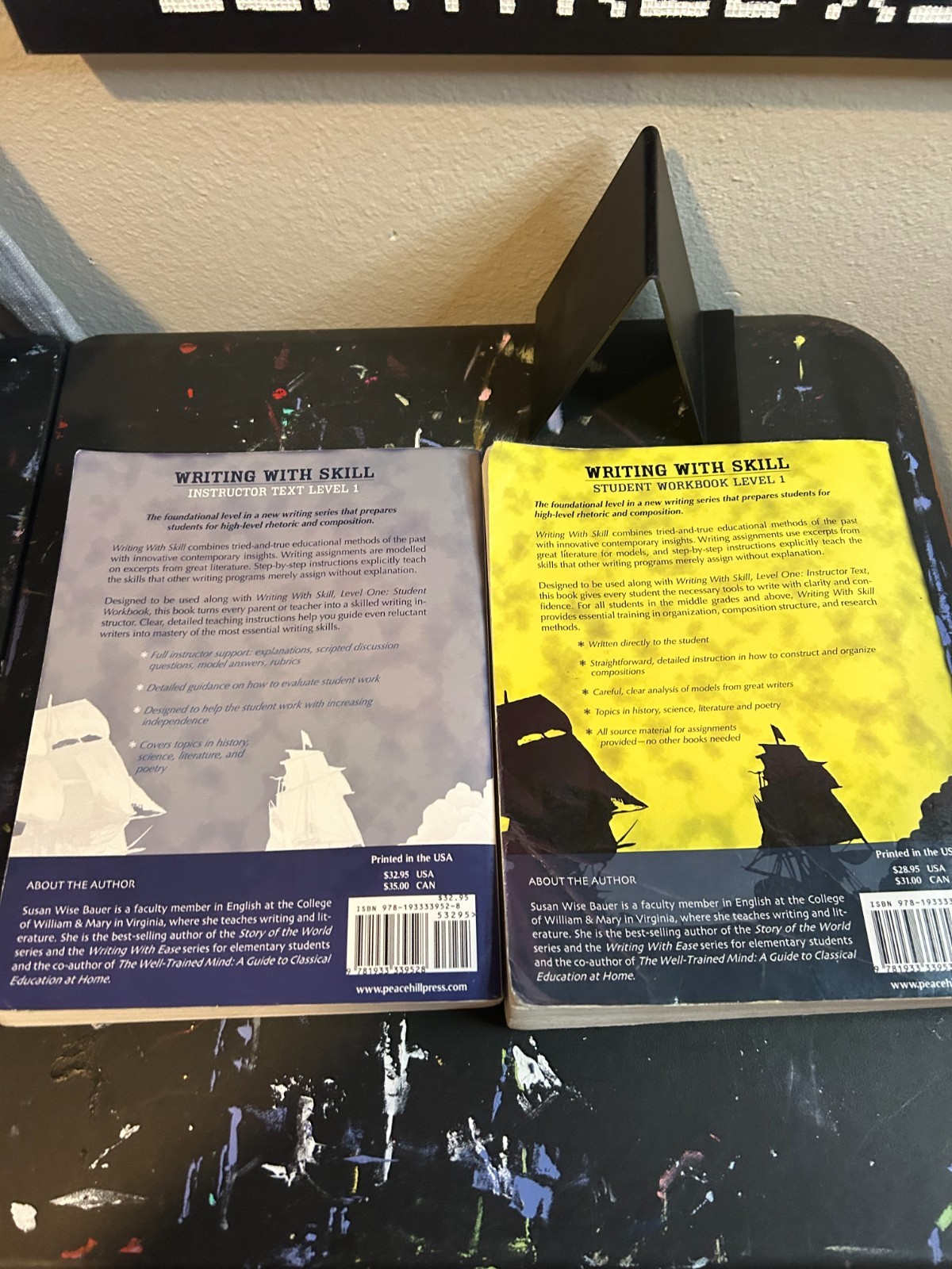 Writing With Skill Level 1 Student Workbook & Instructor Text Set Susan Wise Bau