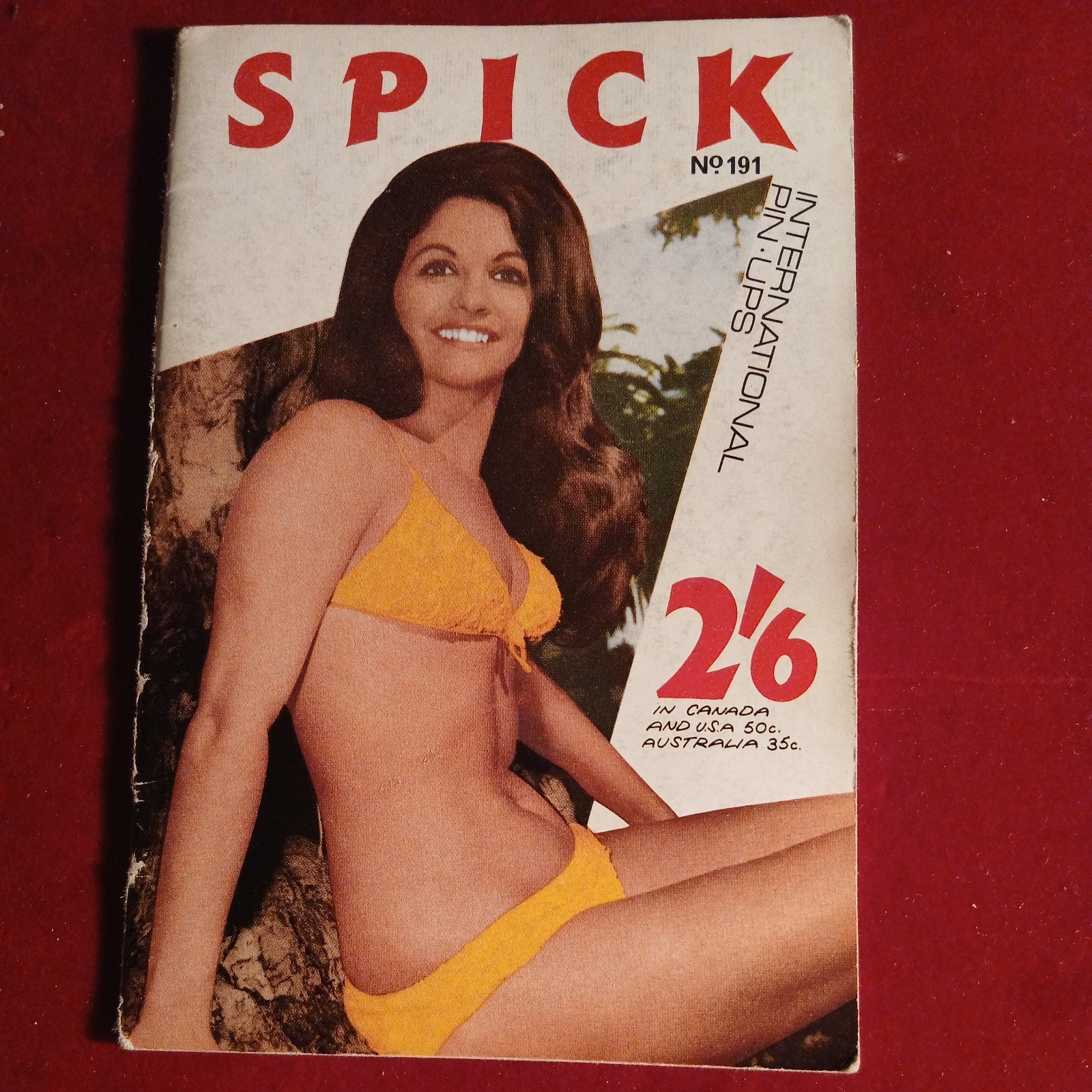 Spick Vintage Magazines Non Full Nudity issues number 191