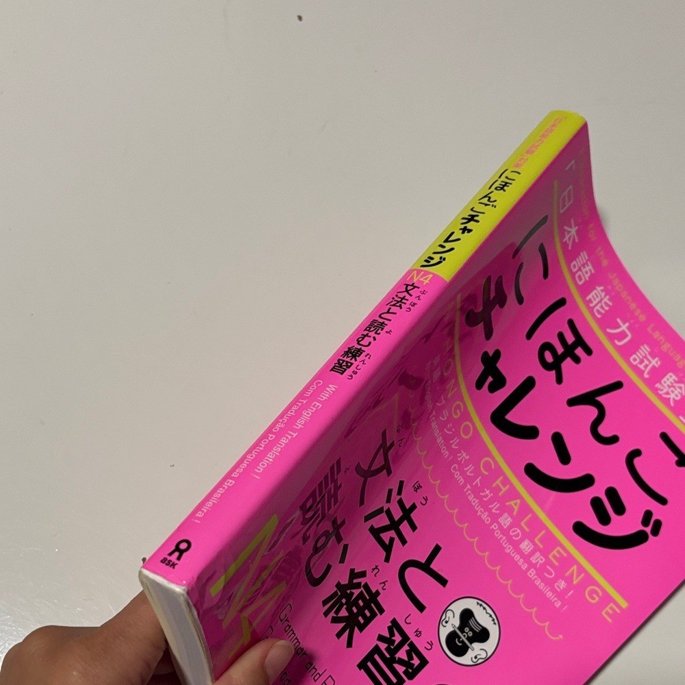 N4 Nihongo Challenge grammar and reading practise paperback book
