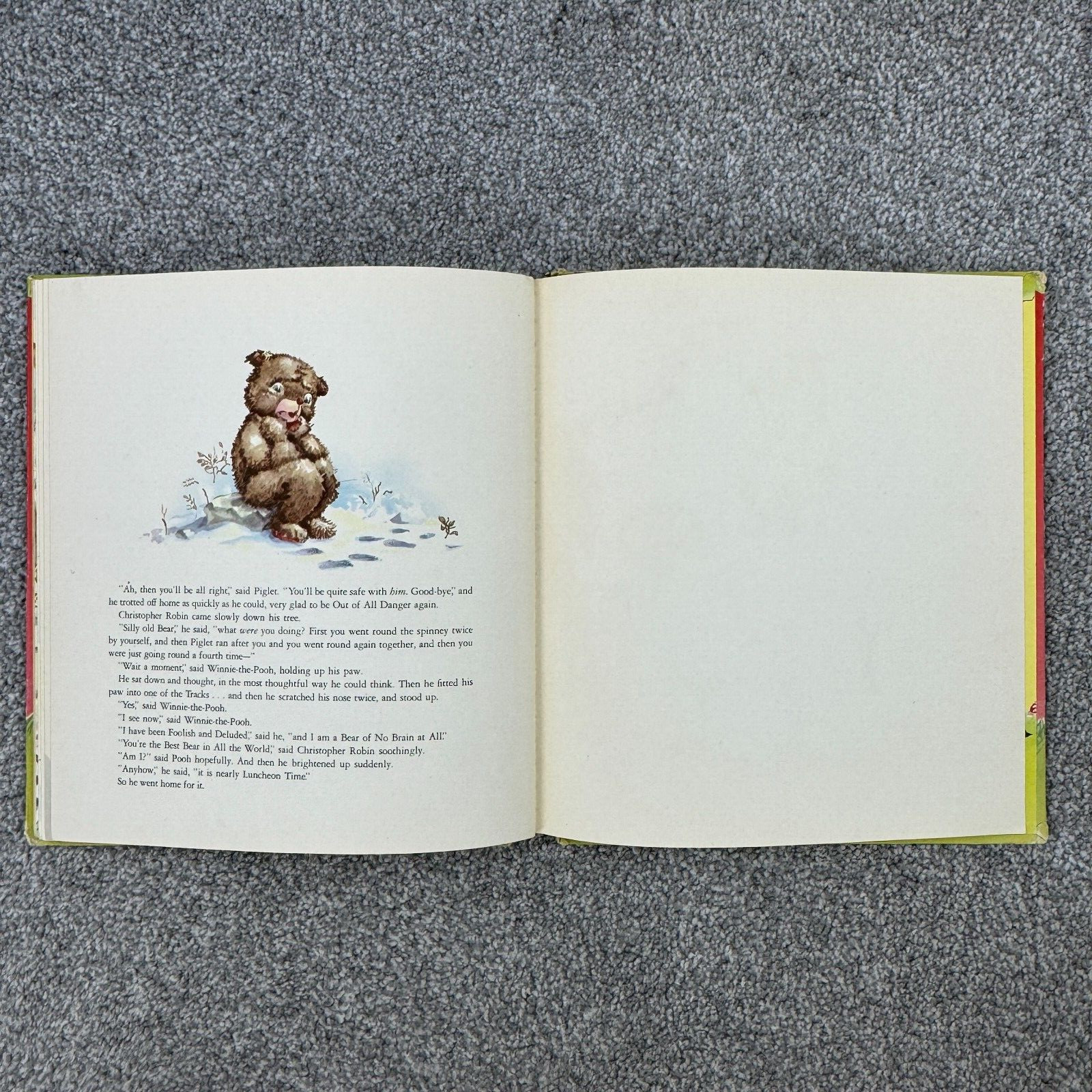 Winnie The Pooh By A. A. Milne 1946 Illustrated By Helen Page Vintage Hardback