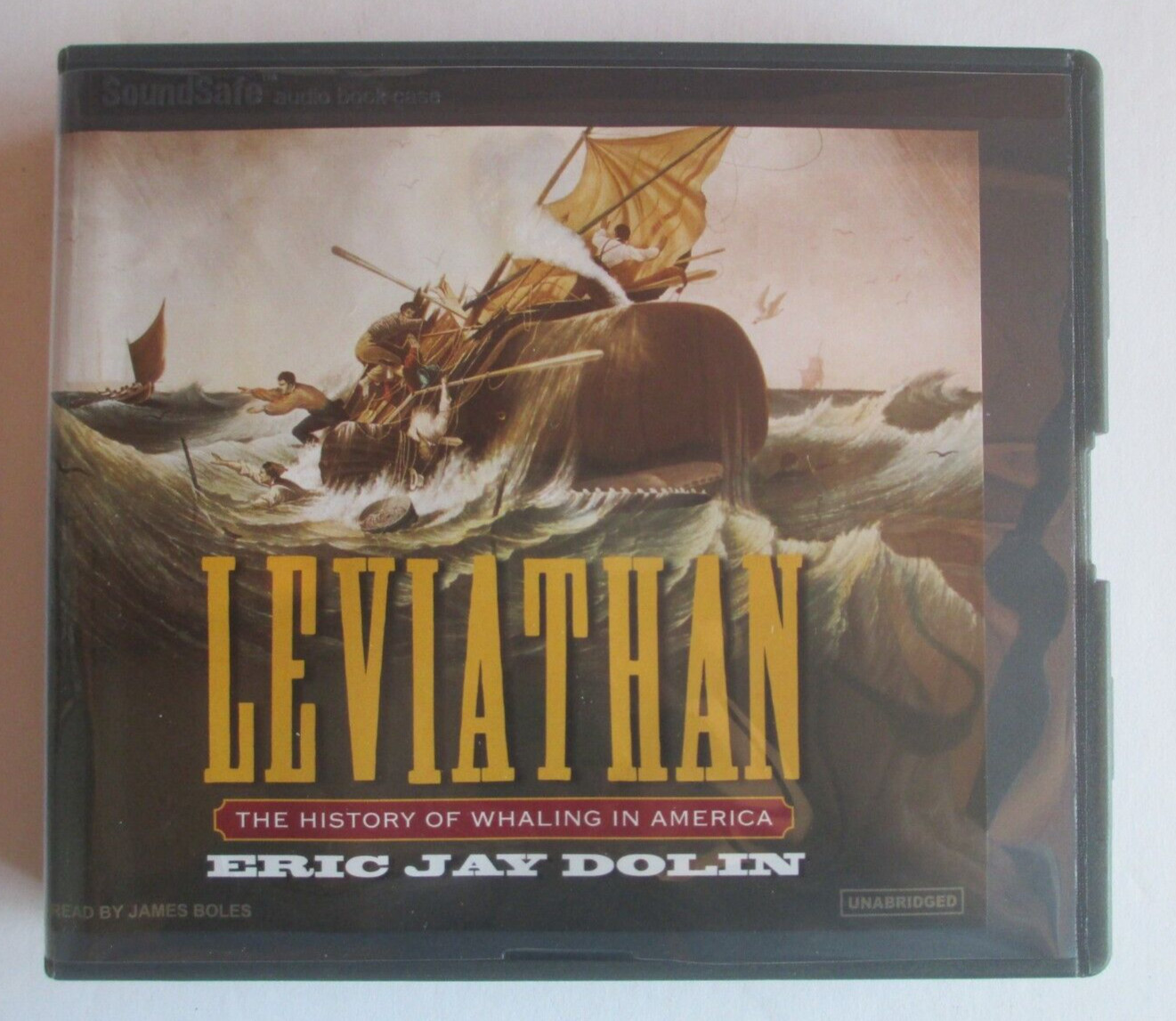 Leviathan, Eric Jay Dolin CD Audiobook Unabridged History of Whaling in America