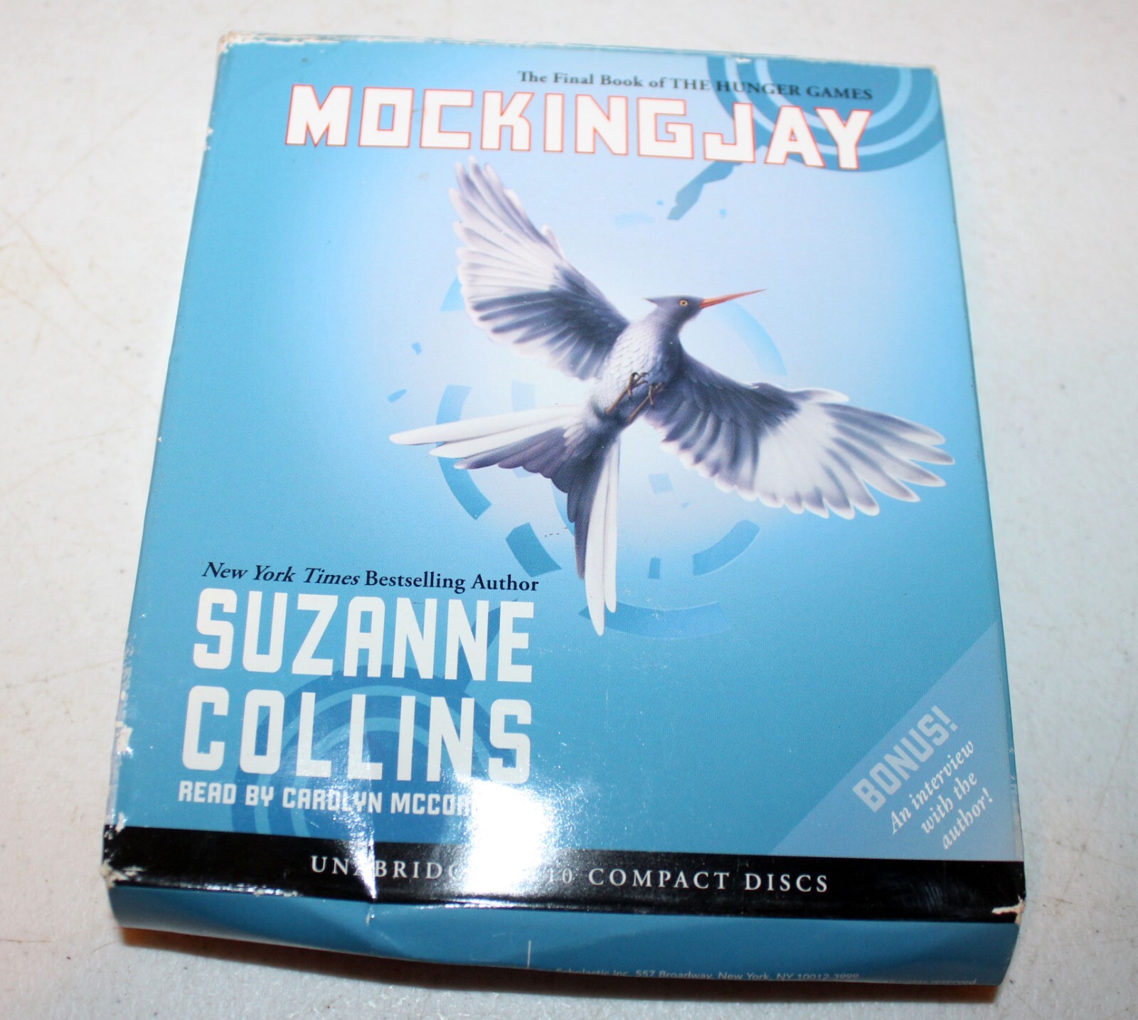 The Hunger Games Ser.: Mockingjay by Suzanne Collins (Compact Disc, 10 Discs)