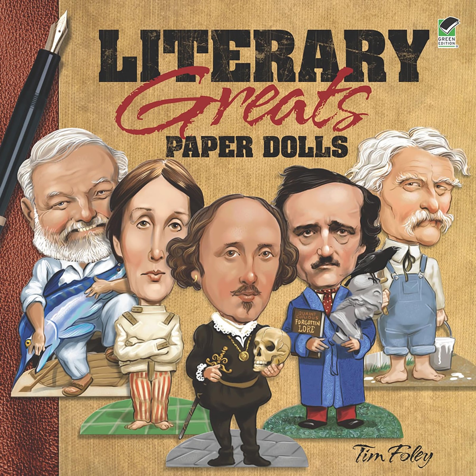 Literary Greats Paper Dolls (Dover Paper Dolls)