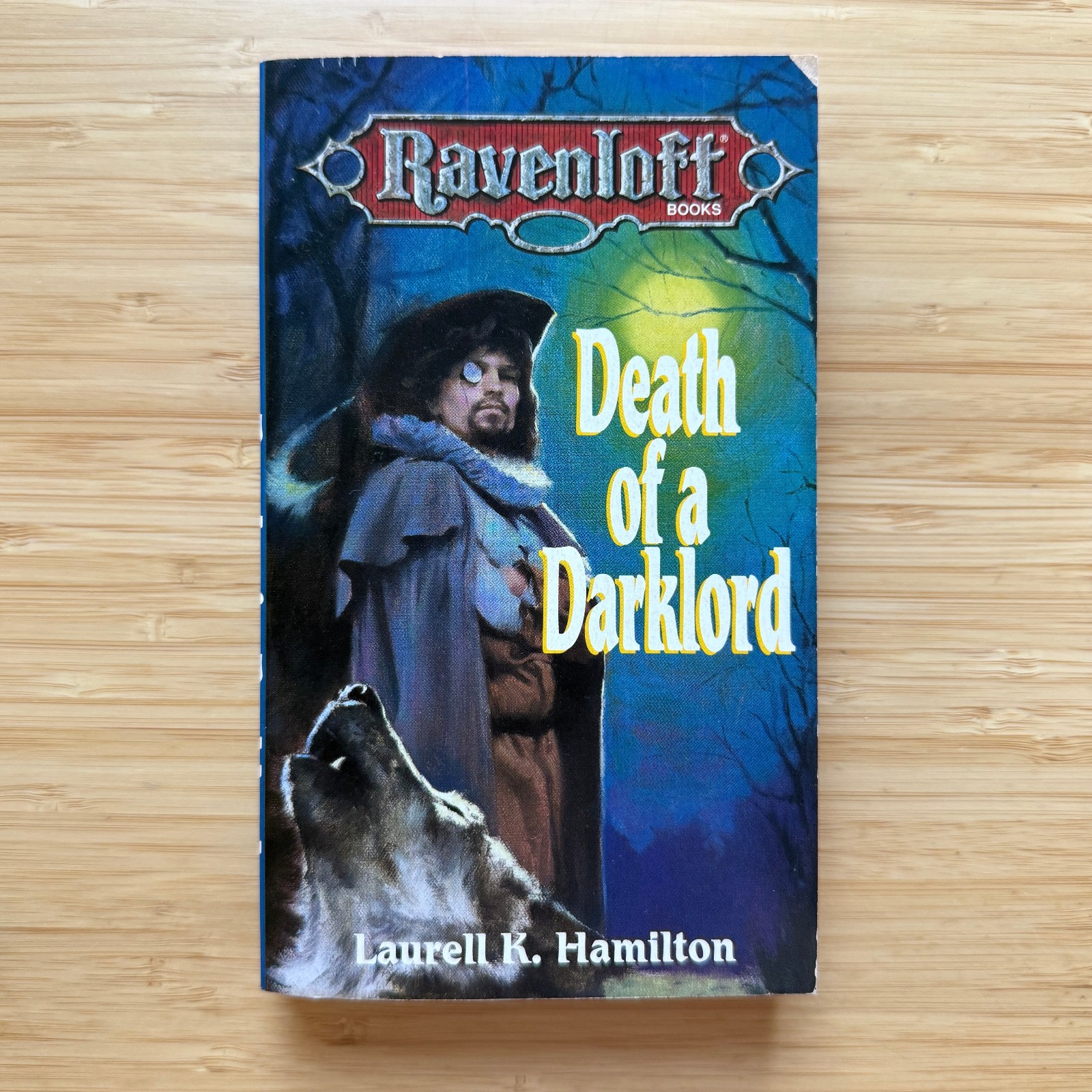 Ravenloft Death of a Darklord by Laurell K. Hamilton 1st PB Printing Vintage