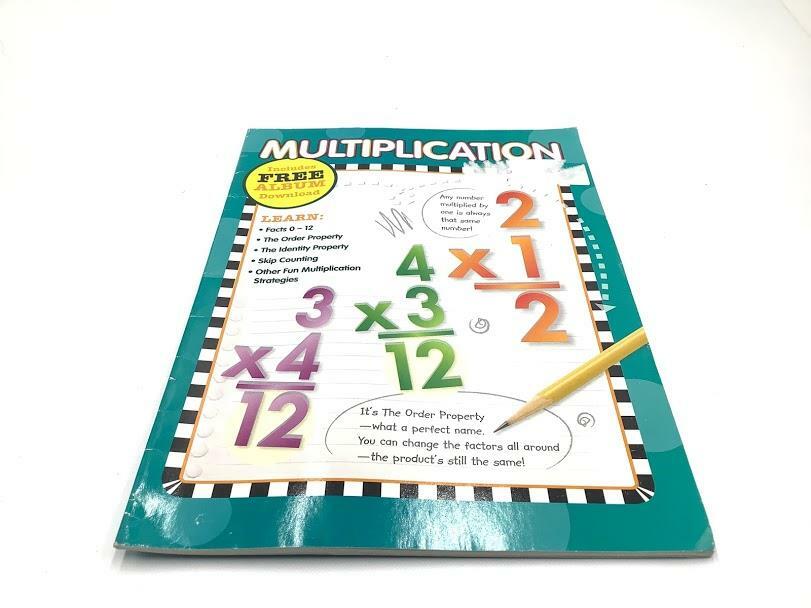 Multiplication Facts 0-12 Workbook (Ages +7) Includes Free Album Download