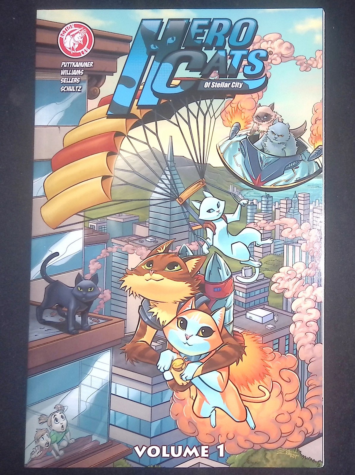 Hero Cats Of Stellar City Volume 1 Action Labs Graphic Novel