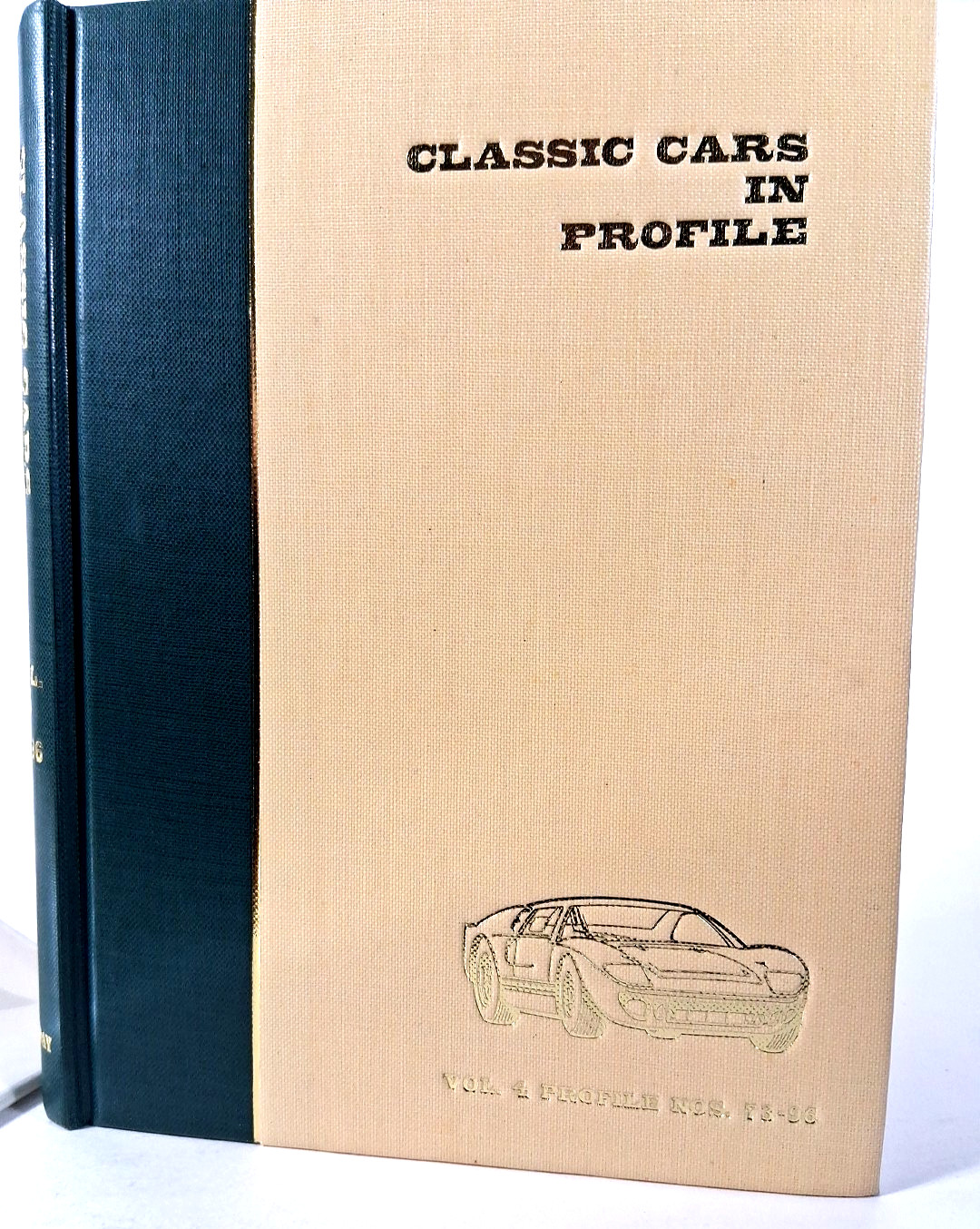 Classic Cars in Profile Volume 4 (600 photos & 48 pages of color scale drawings)
