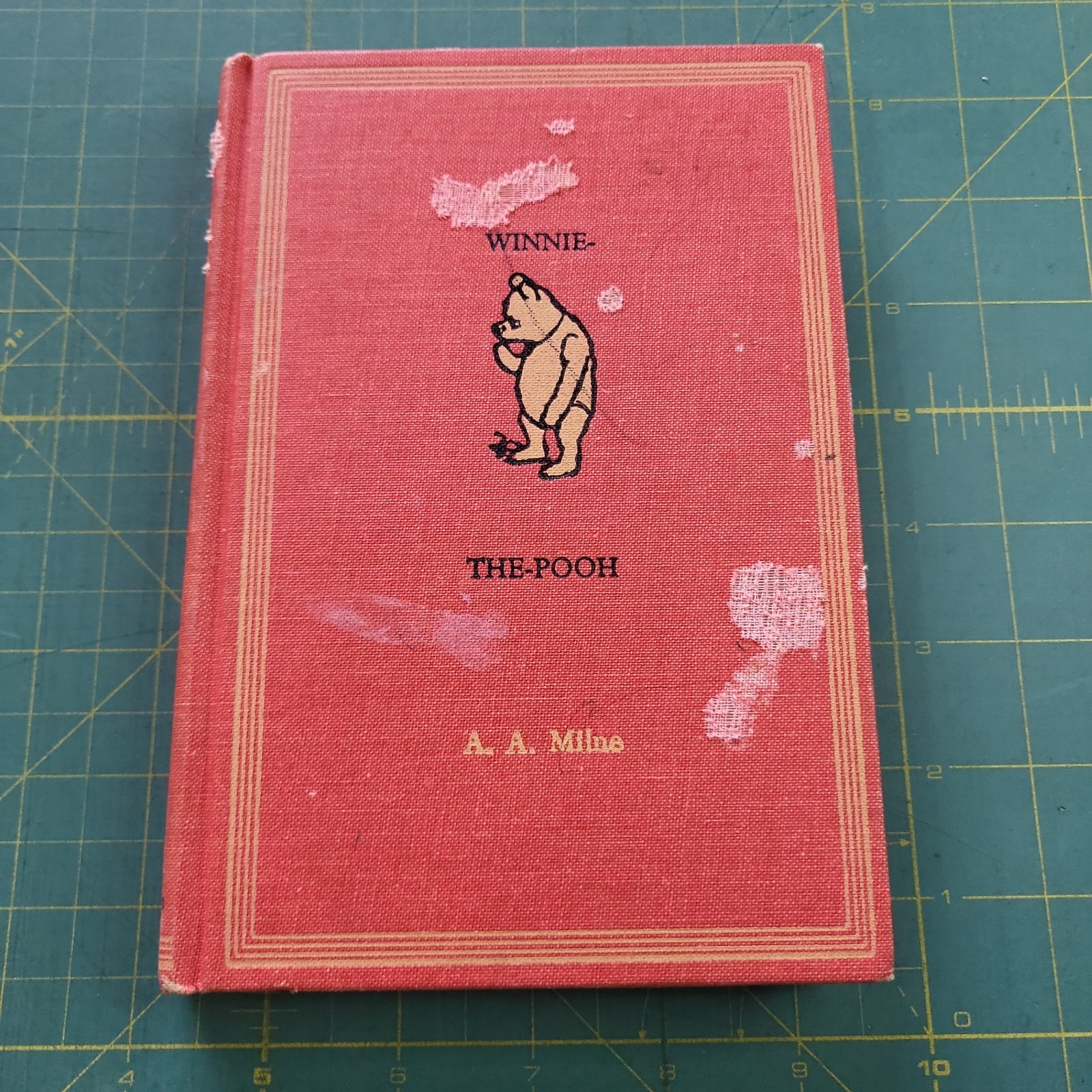 Winnie-the-Pooh by A.A. Milne 1961 E.P. Dutton Vintage Red Hardcover Illustrated