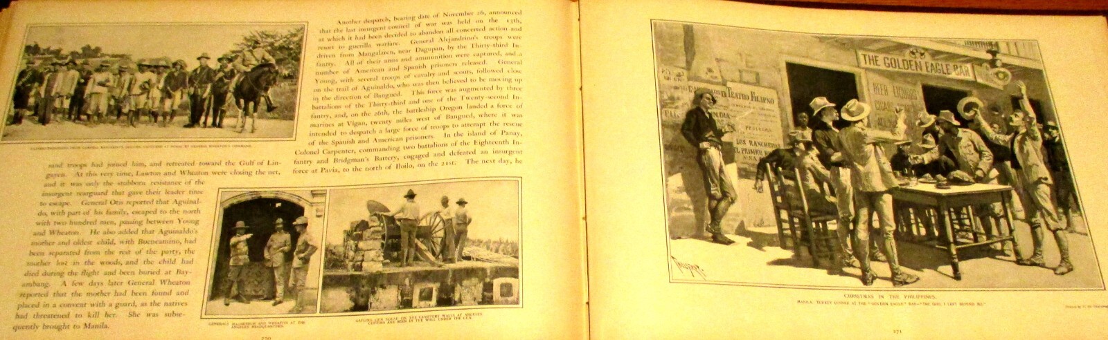 1900 The Story of The War of 1898 Hardcover Book 272 Pages NICE!! + Bonus Sheet
