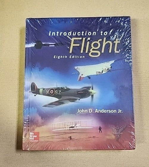 Introduction to Flight 8th Edition Textbook by John D. Anderson Jr. Hardcover