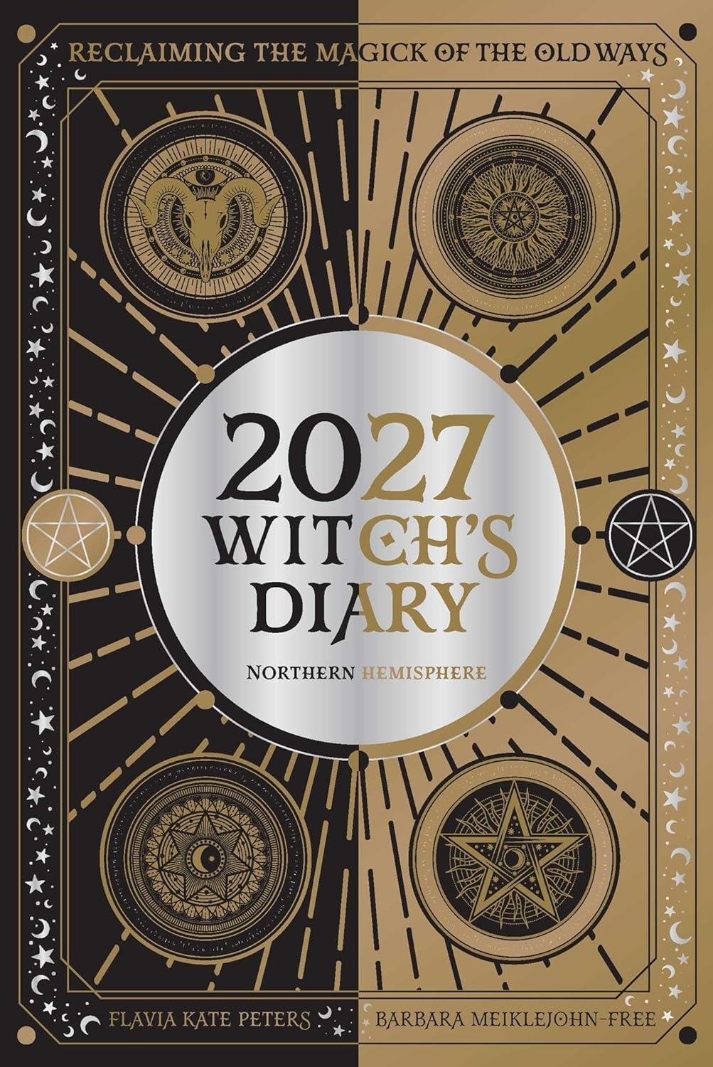 2027 Witch&rsquo;s Diary and Planner Calendar – Northern Hemisphere by Flavia Kate Pet