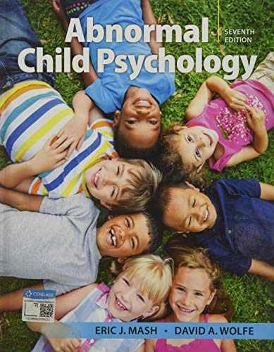 Abnormal Child Psychology – Hardcover, by Mash Eric; Wolfe – Very Good j
