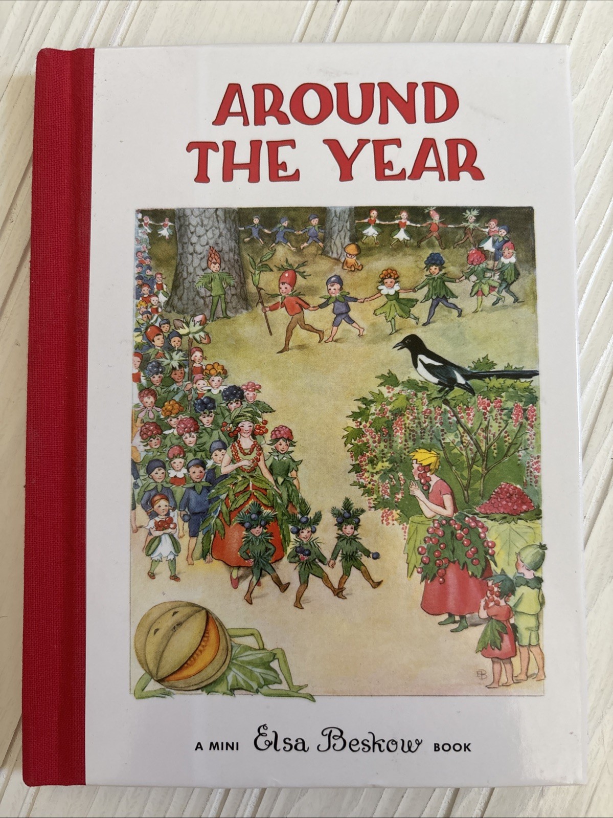 Around the Year: A Mini Elsa Beskow Book, HC, VG