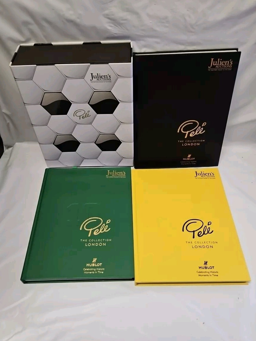 JULIENS AUCTION PELE 3 CATALOG BOX SET LONDON JUNE 7-9 2016