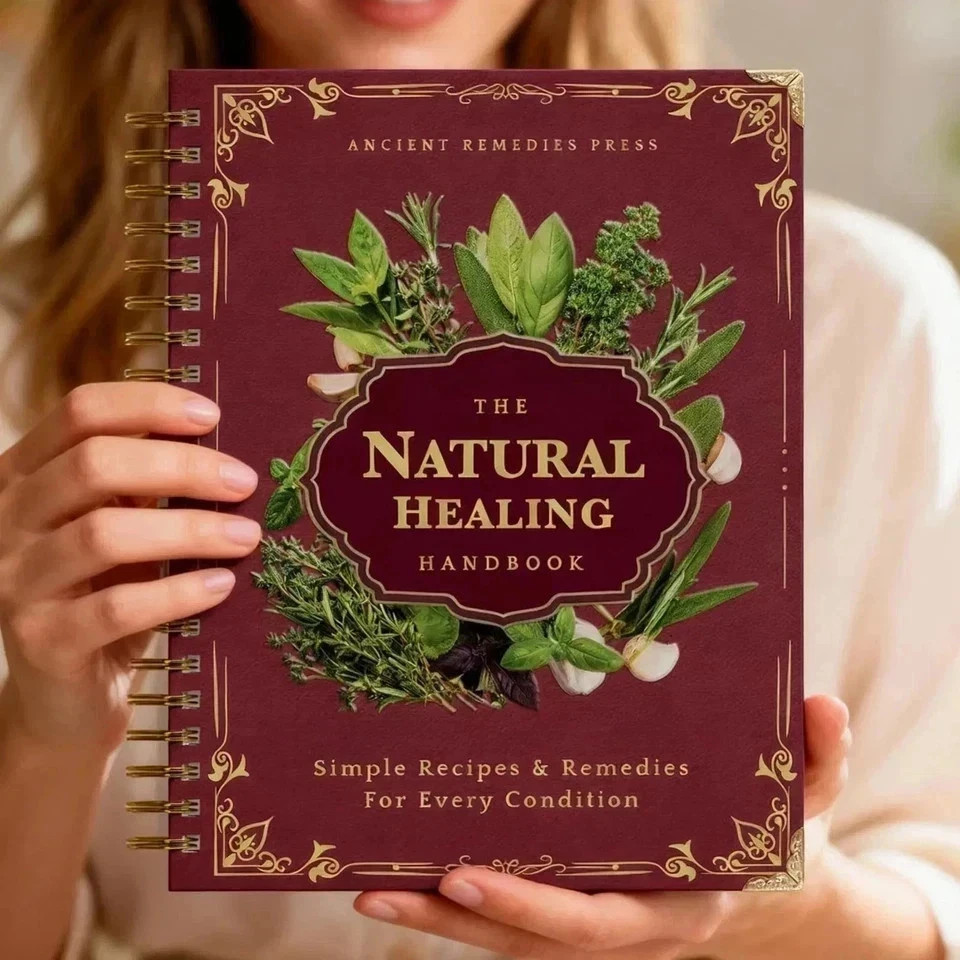The Natural Healing Handbook Spiral Bound Guide For Herbal Remedies And NaturalT