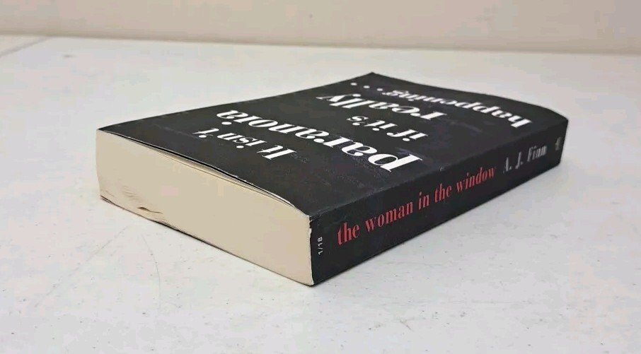 RARE signed advanced reader&rsquo;s edition by A.J. Finn-The Woman in the Window