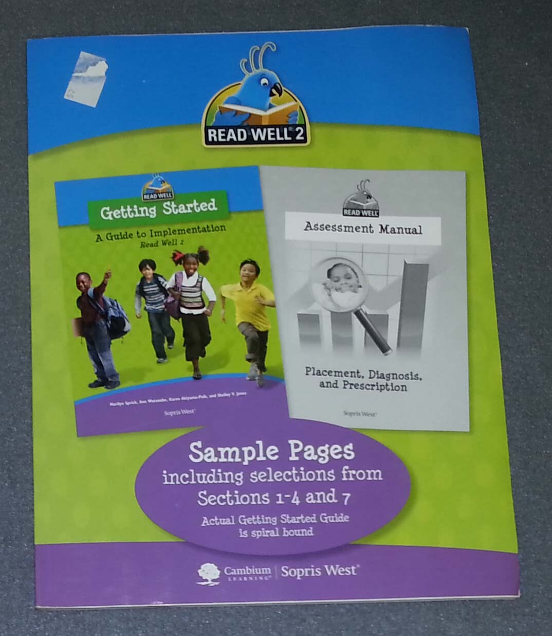 Read Well 2 Sample Pages from Sections 1-4 & 7 (PB) Cambium Learning Sopris West