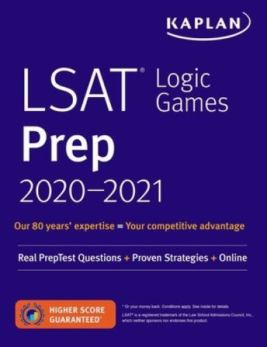 LSAT Logic Games Prep 2020-2021: Real PrepTest Questions + Proven Strateg – GOOD