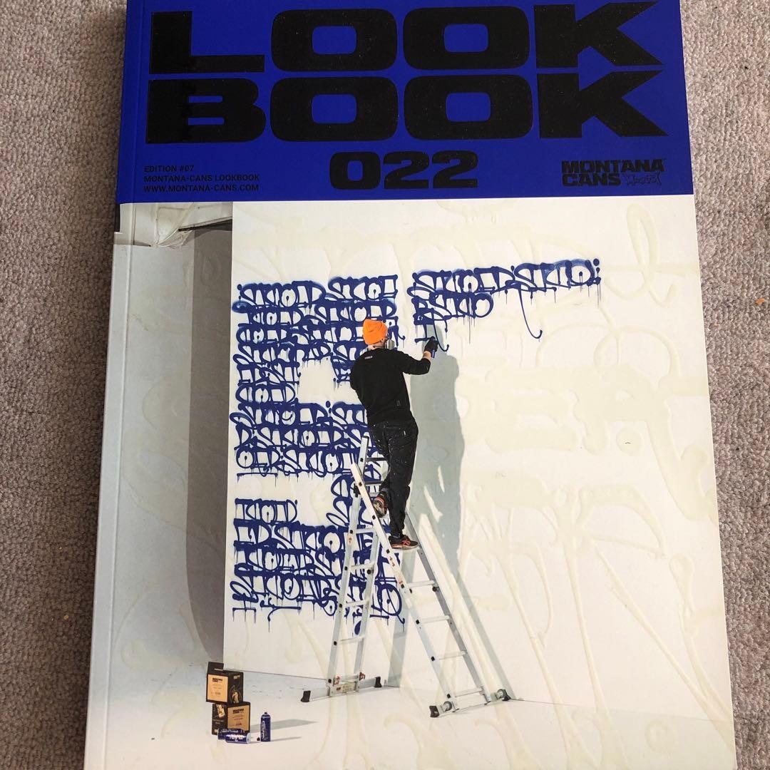 LOOK BOOK 022 Art Graphic Spray Visual Art Collection 168 Pages Full Color