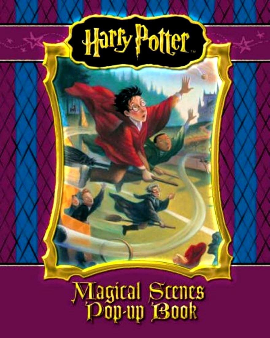 Harry Potter Magical Scenes Pop-Up Book BBC Pub 2025 VINTAGE RARE