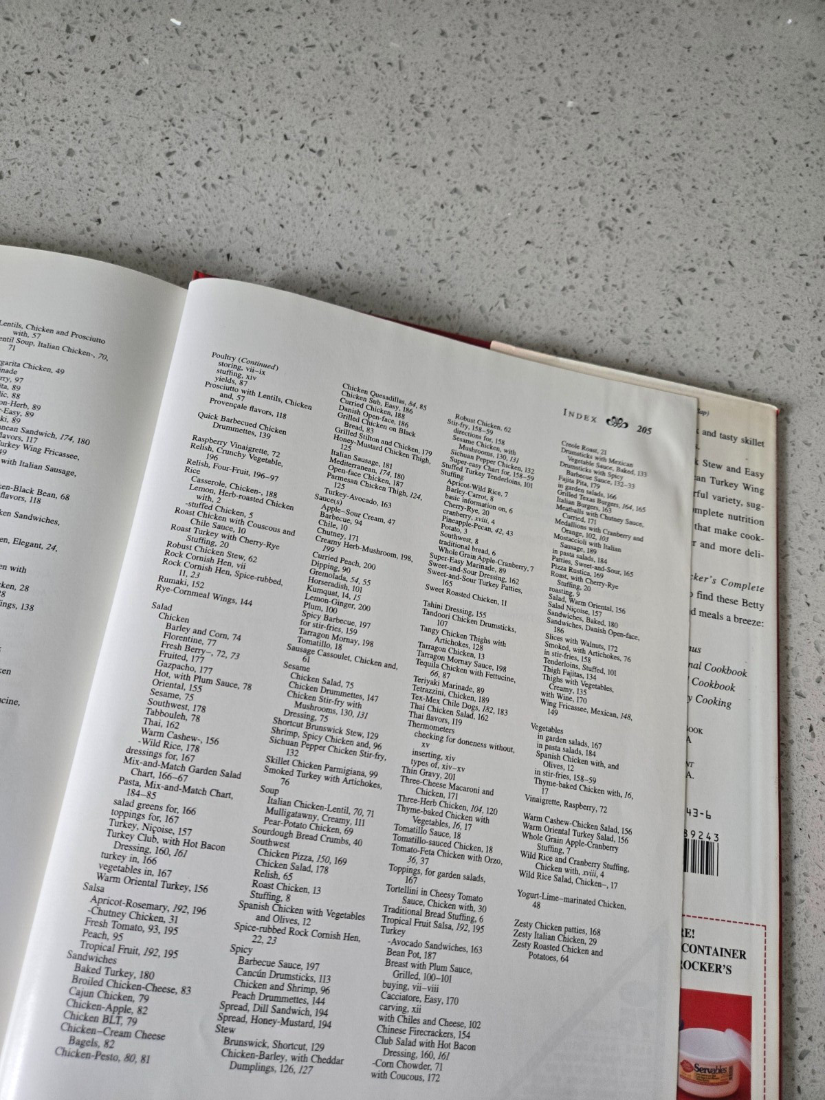 Betty Crocker Complete Chicken Cookbook – 1994 – 205 pages – HC w/DJ