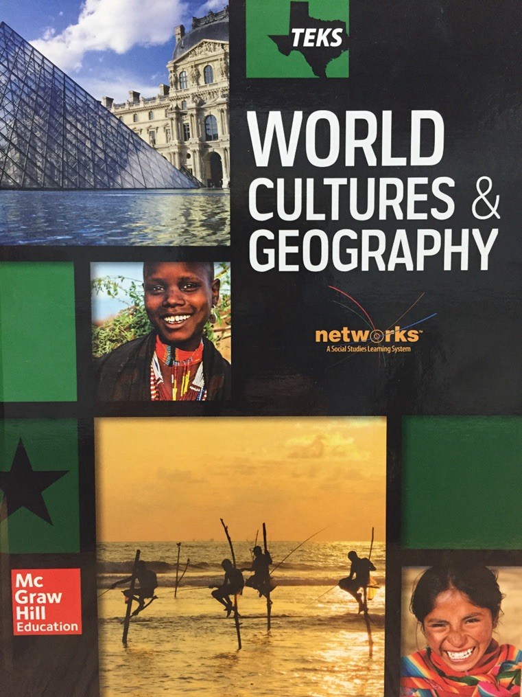 WORLD CULTURES & GEOGRAPHY TEKS TEXAS STUDENT EDITION By Mcgraw Hill – Hardcover