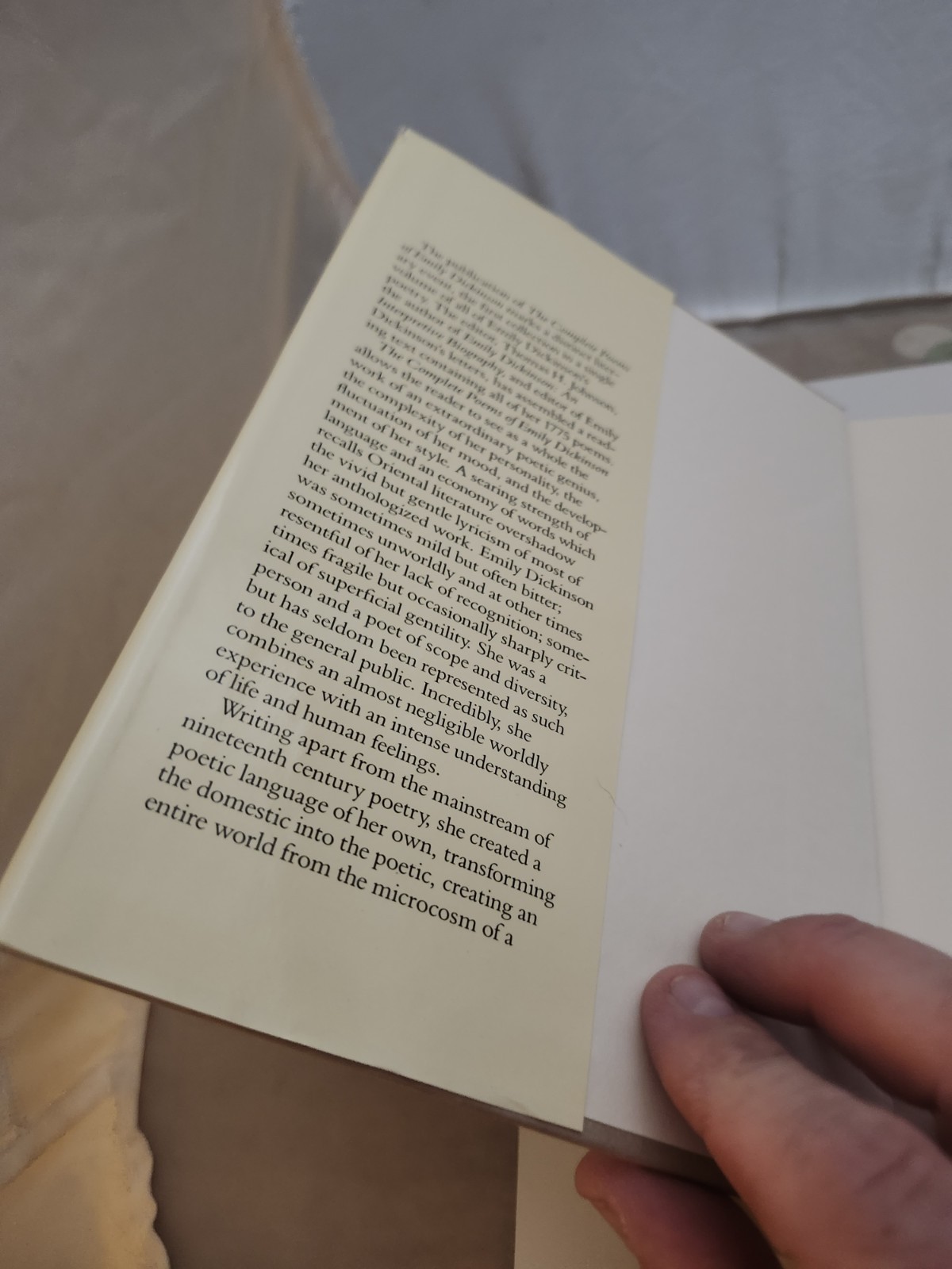 The Complete Poems of Emily Dickinson HC w/ Dust Jacket – Little Brown 1960?