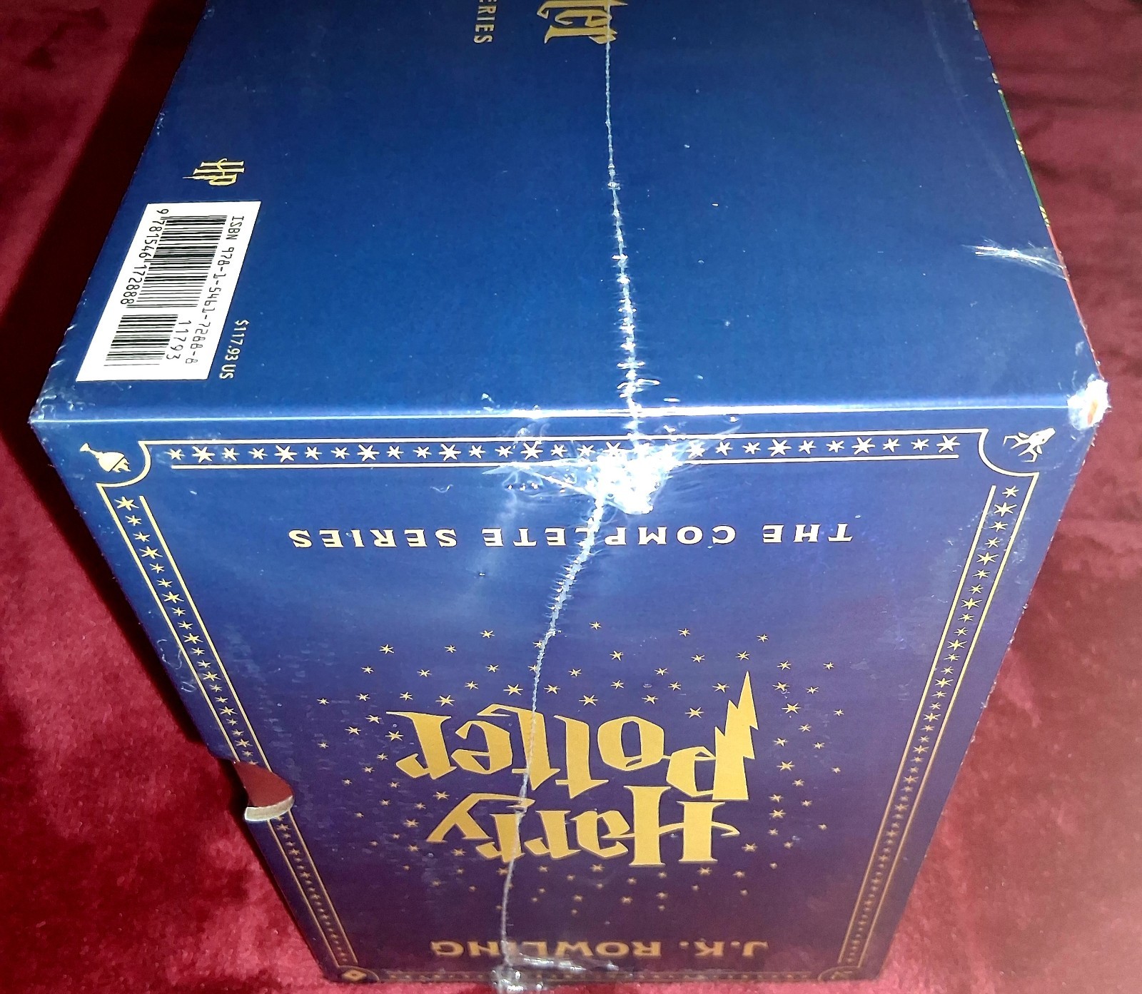 Harry Potter Box Set Paperback Stenciled Edges NEW and SEALED JK Rowling Fantasy