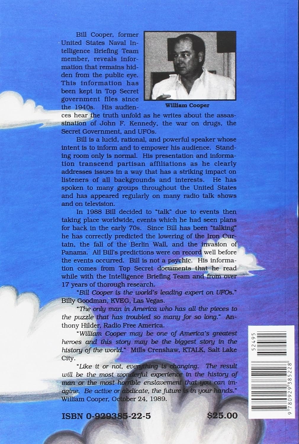 Behold a Pale Horse Paperback December 1 1991 470 Pages By Milton William Cooper