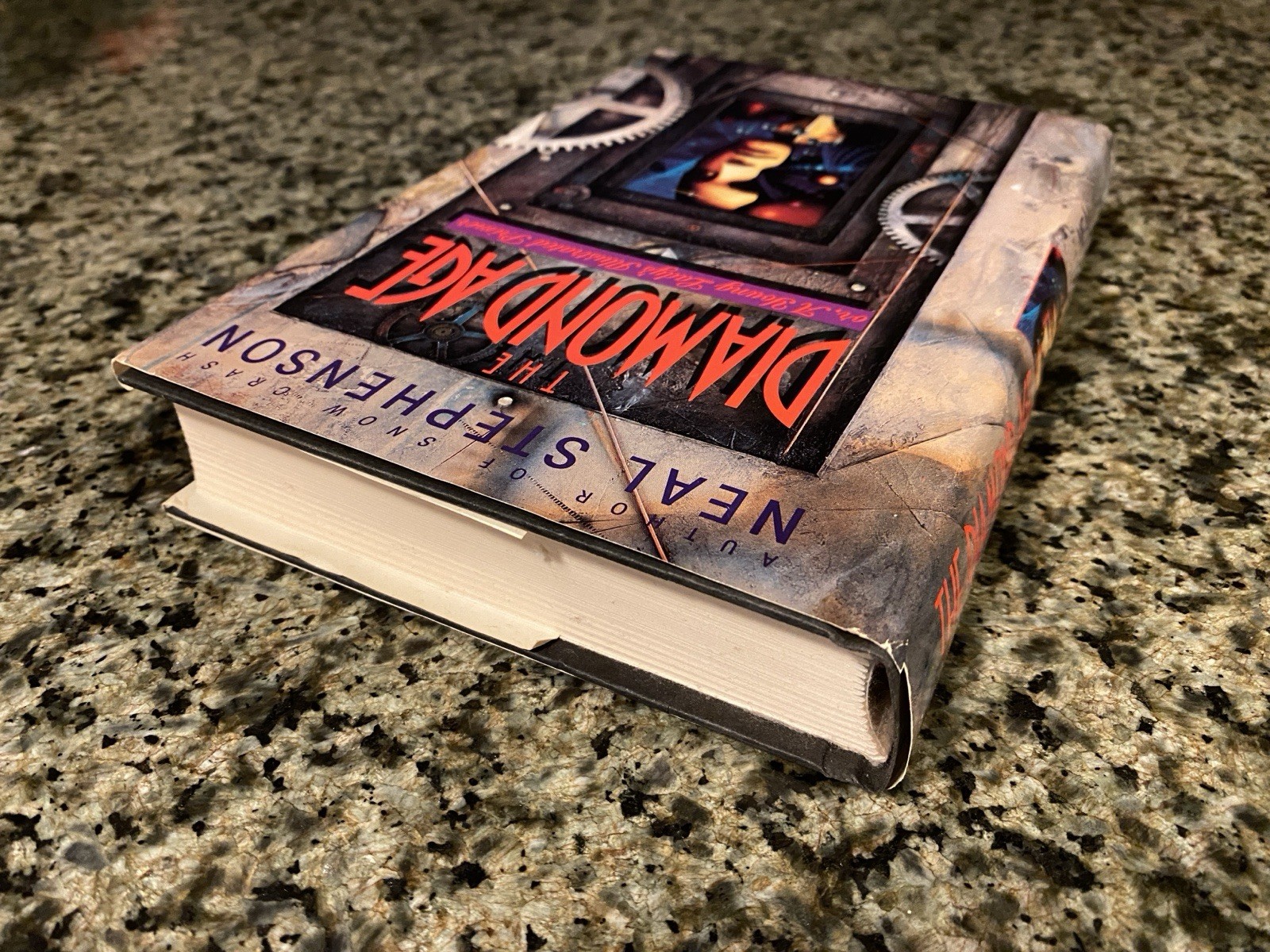The Diamond Age – Neal Stephenson – Bantam BCE Hardcover Book Club Edition 1995
