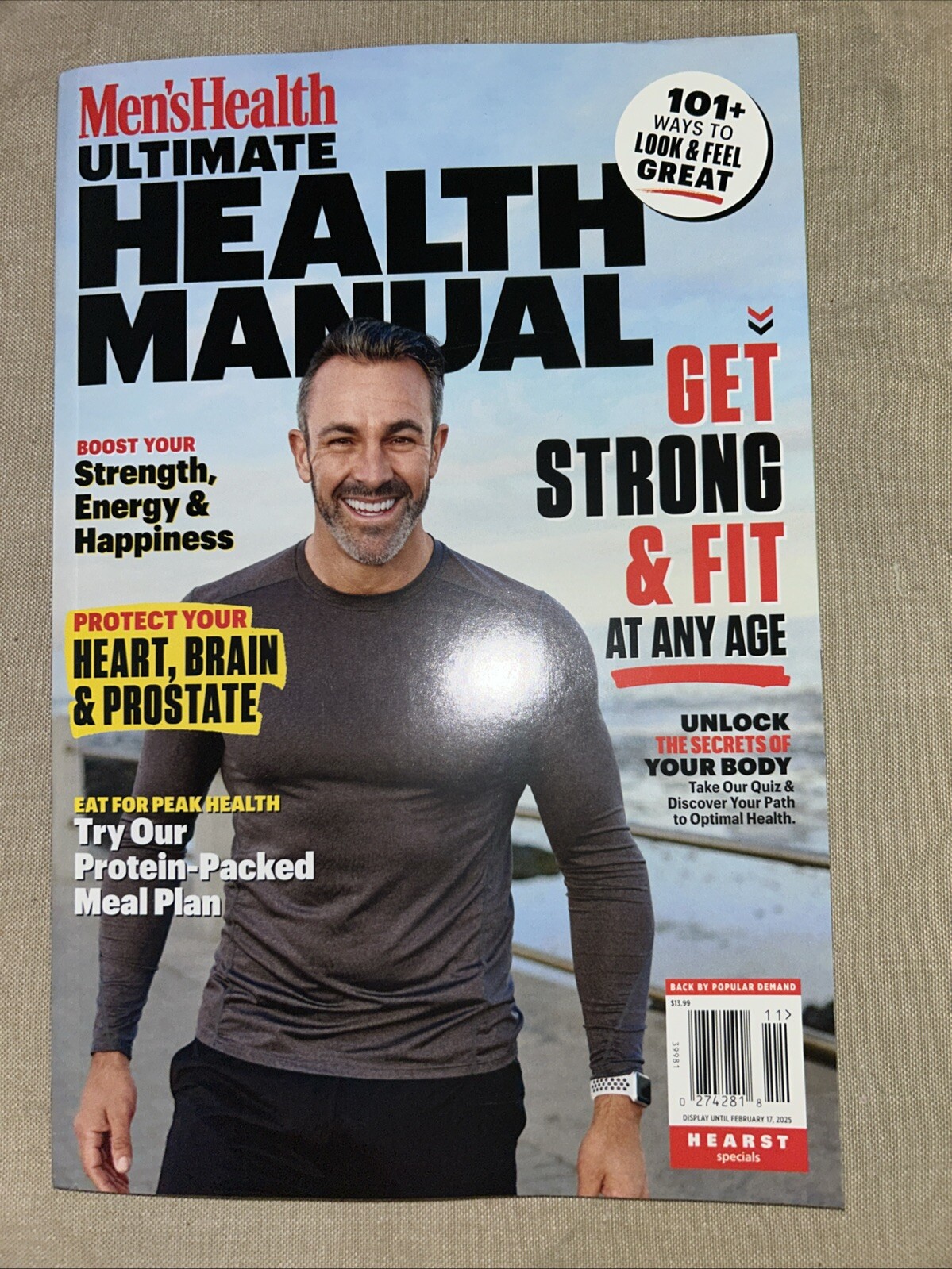 Men&rsquo;s Health ~Ultimate Health Manual Magazine, Get Strong & Fit at Any Age