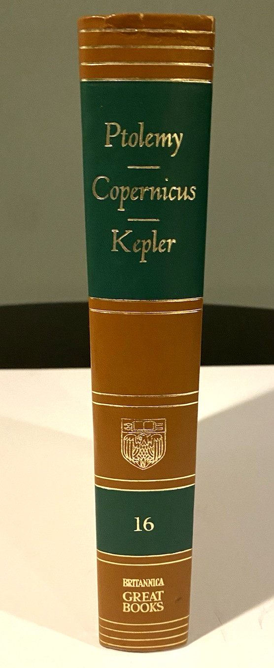1952 Great Books Western World by Encyclopedia Britannica Ptolmy Coprnics Vol 16