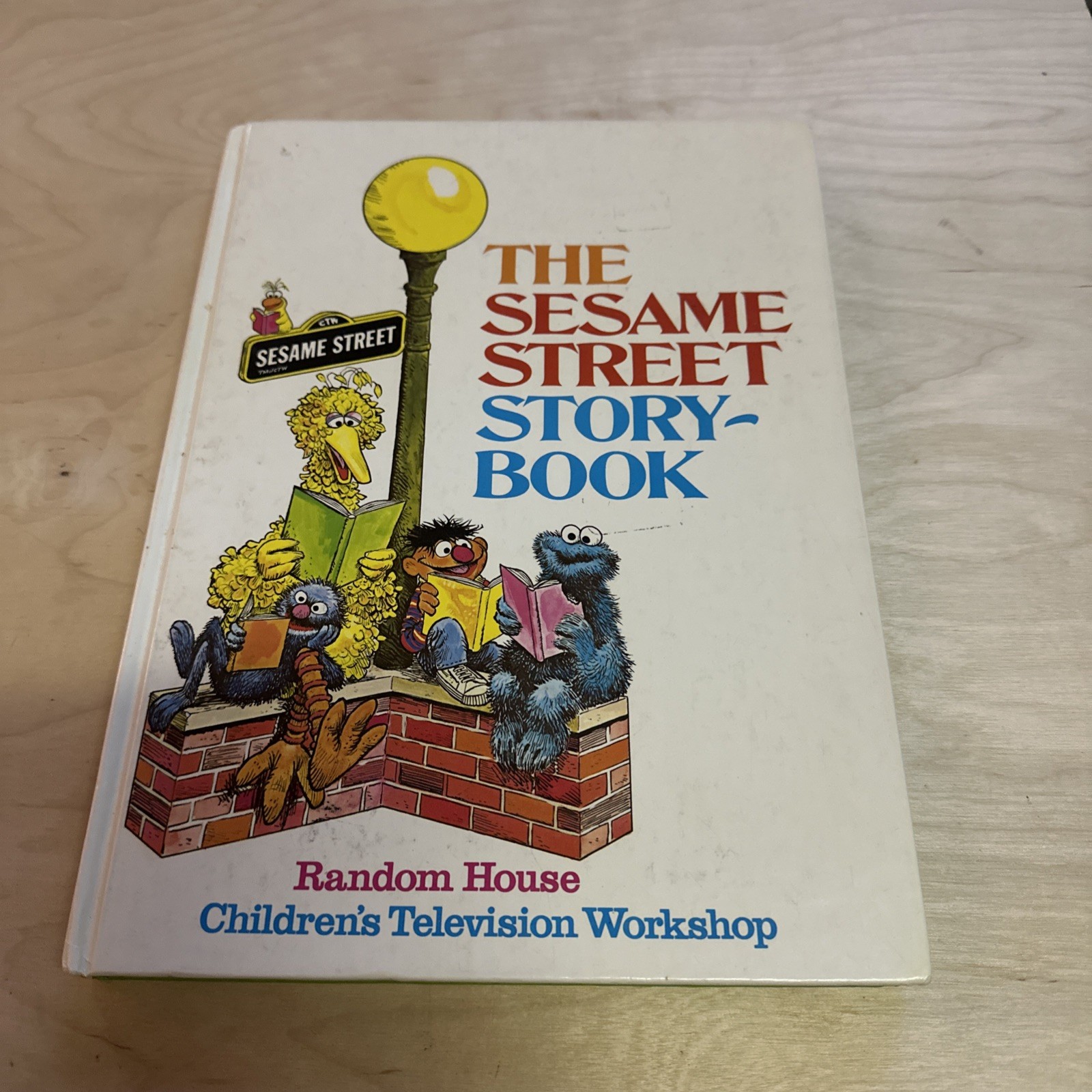 The Sesame Street Story Book Muppets Ernie Big Bird Cookie Monster 1971 HC