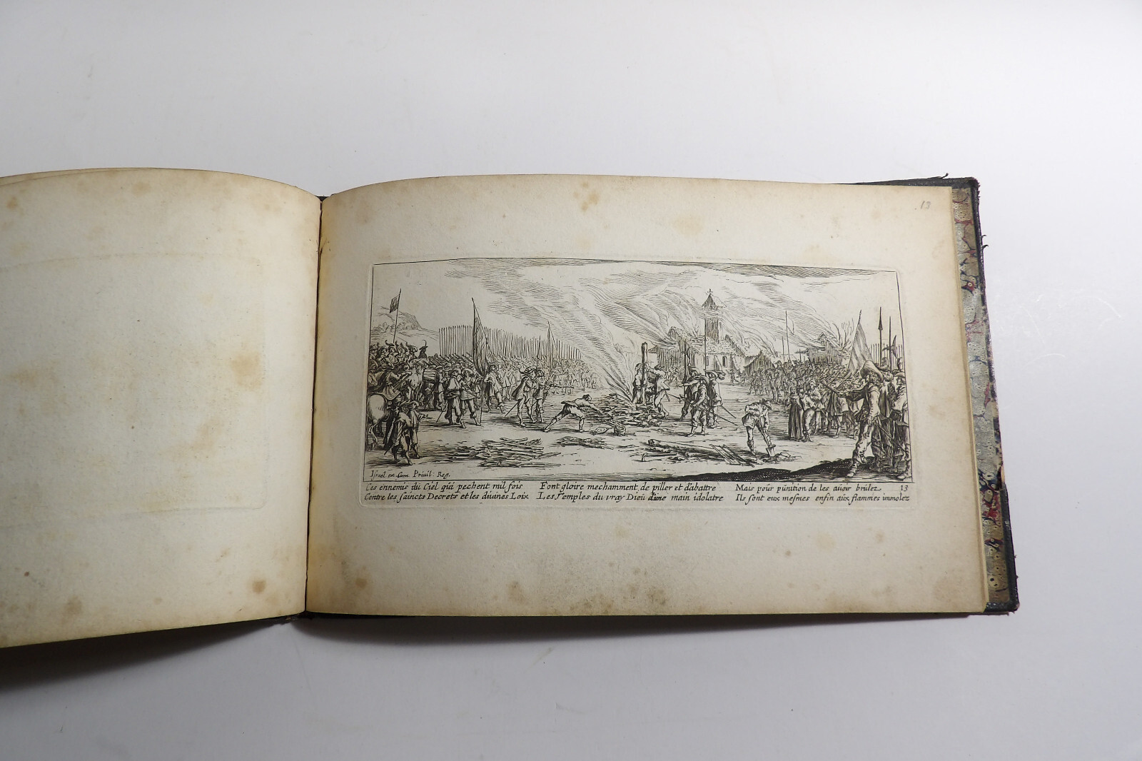De Droeve Ellendigheden van den Oorlock Callot, Jacques 18 PLATES
