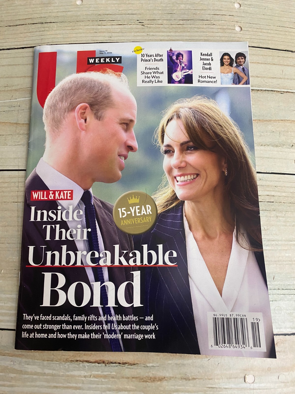 US Weekly May 11/ 2026 issue 19 Magazine Will & Kate Inside Thier Bond