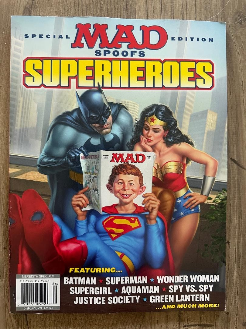 2026 MAD Special Collectors Edition 96 Pages MAD SPOOFS SUPERHEROES Wonder Woman