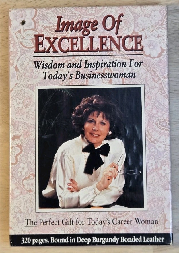 Image of Excellence: Wisdom & Inspiration for Today&rsquo;s Businesswoman – Leather Bo