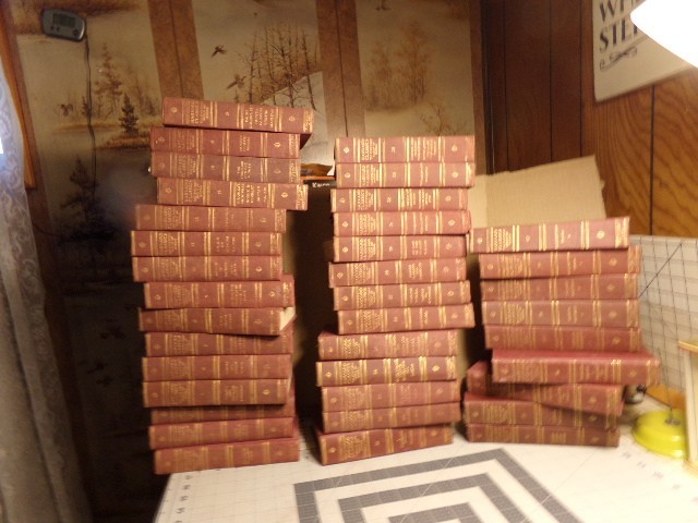 Harvard Classics 1909-1910 Single Volumes Five Foot Shelf of Books Each Sold Sep