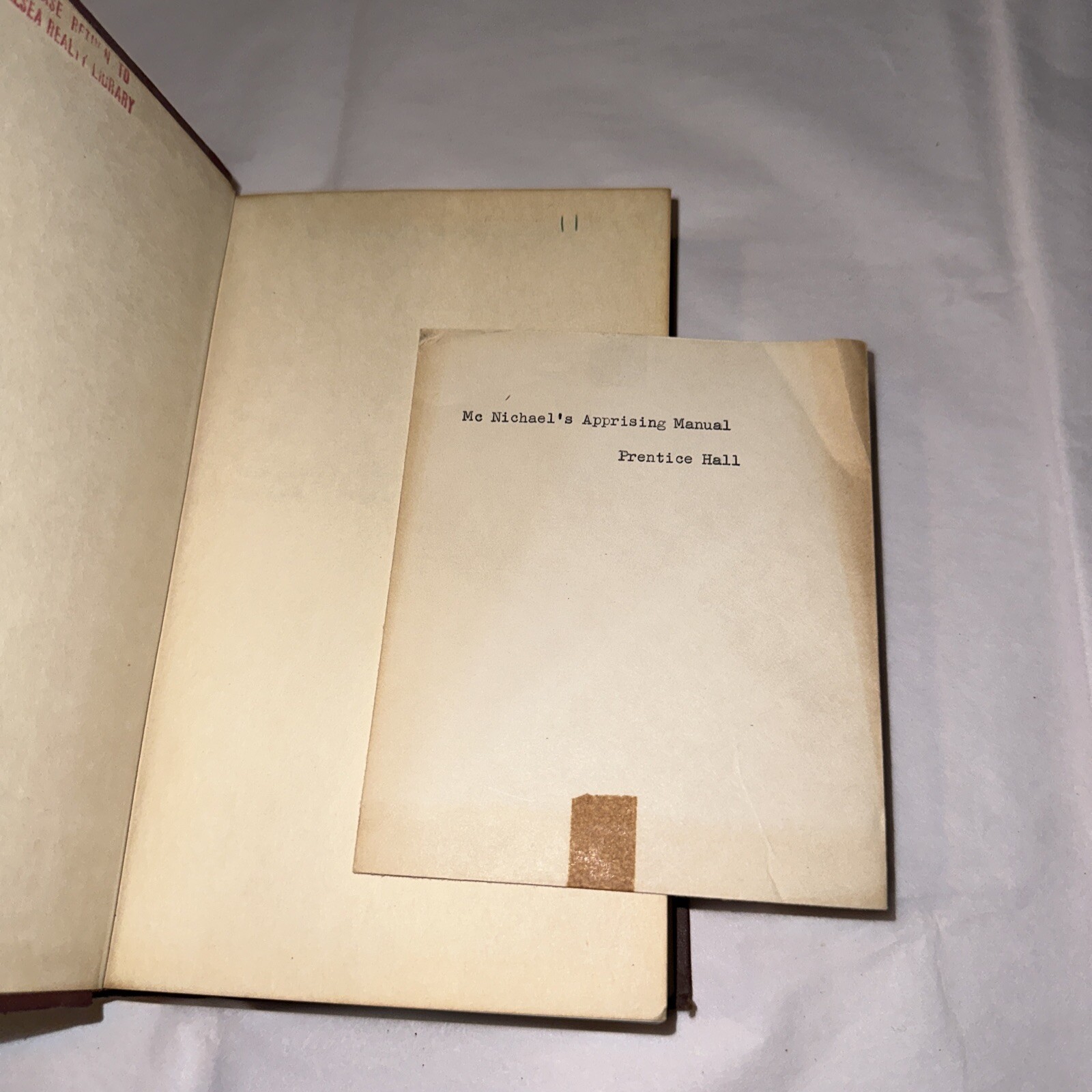 mcmichaels appraising manual fourth edition 1951 second printing RARE