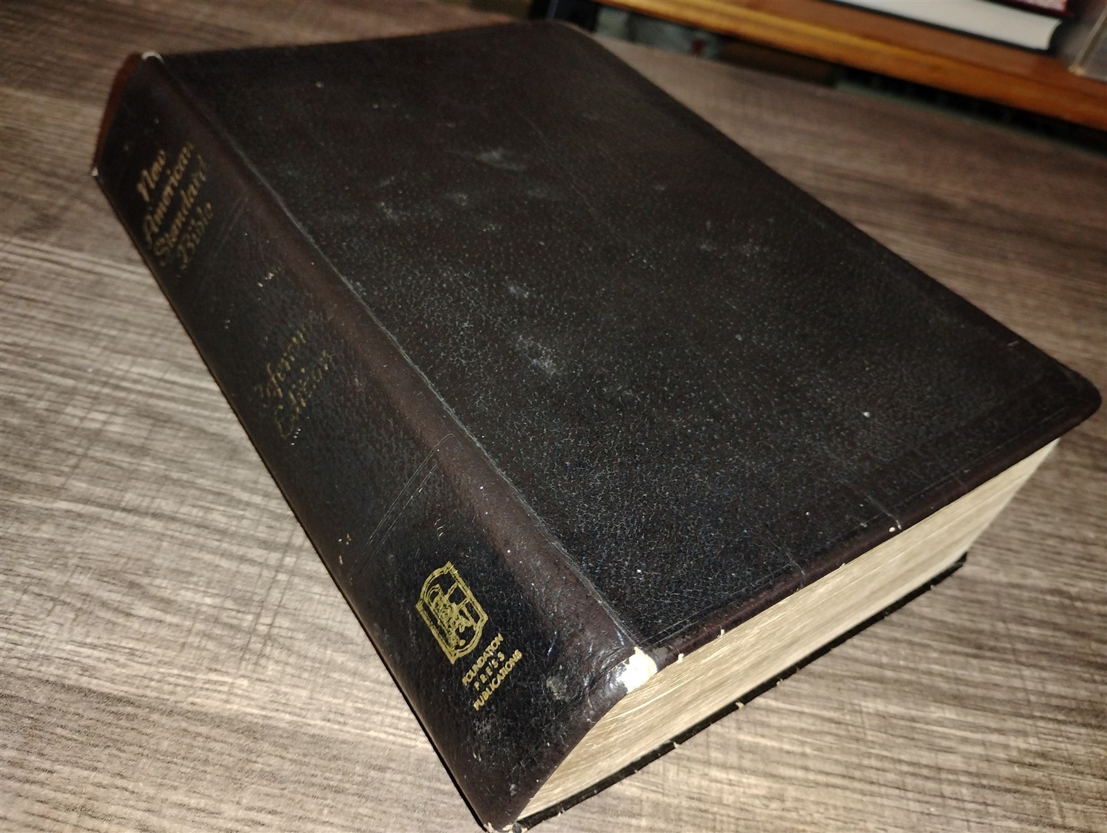 New American Standard Bible Reference Edition 1971 Foundation Lockman Bl Leather