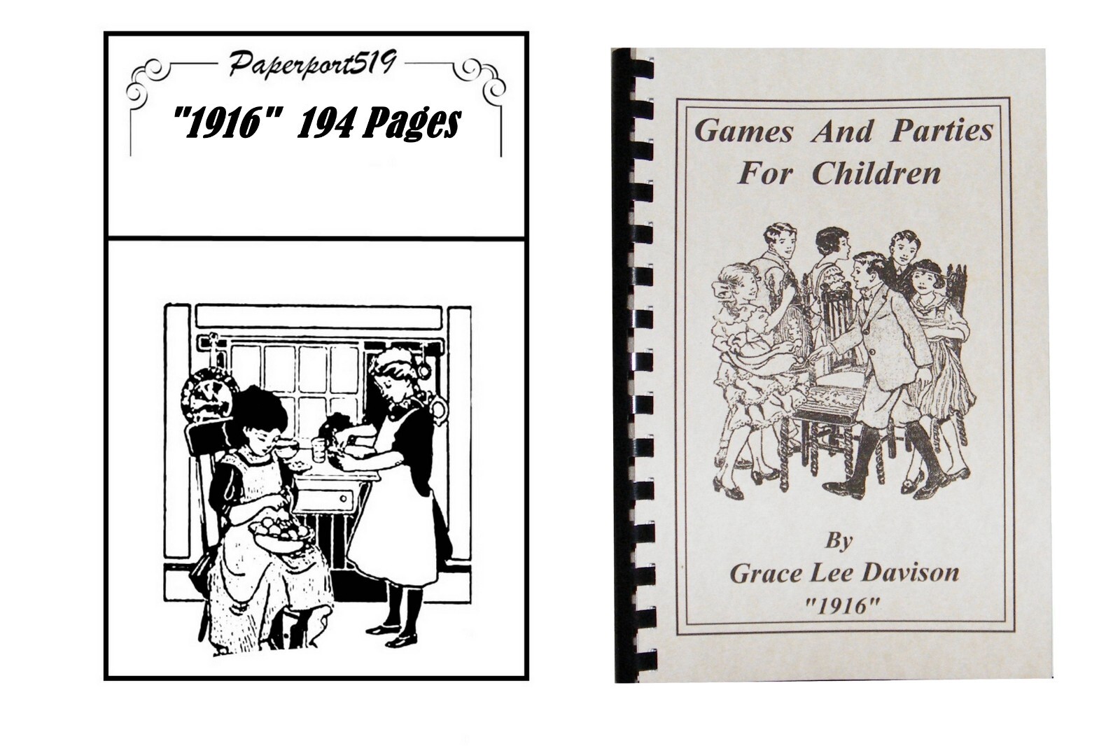 Games And Parties For Children « 1916 » 194 Pages