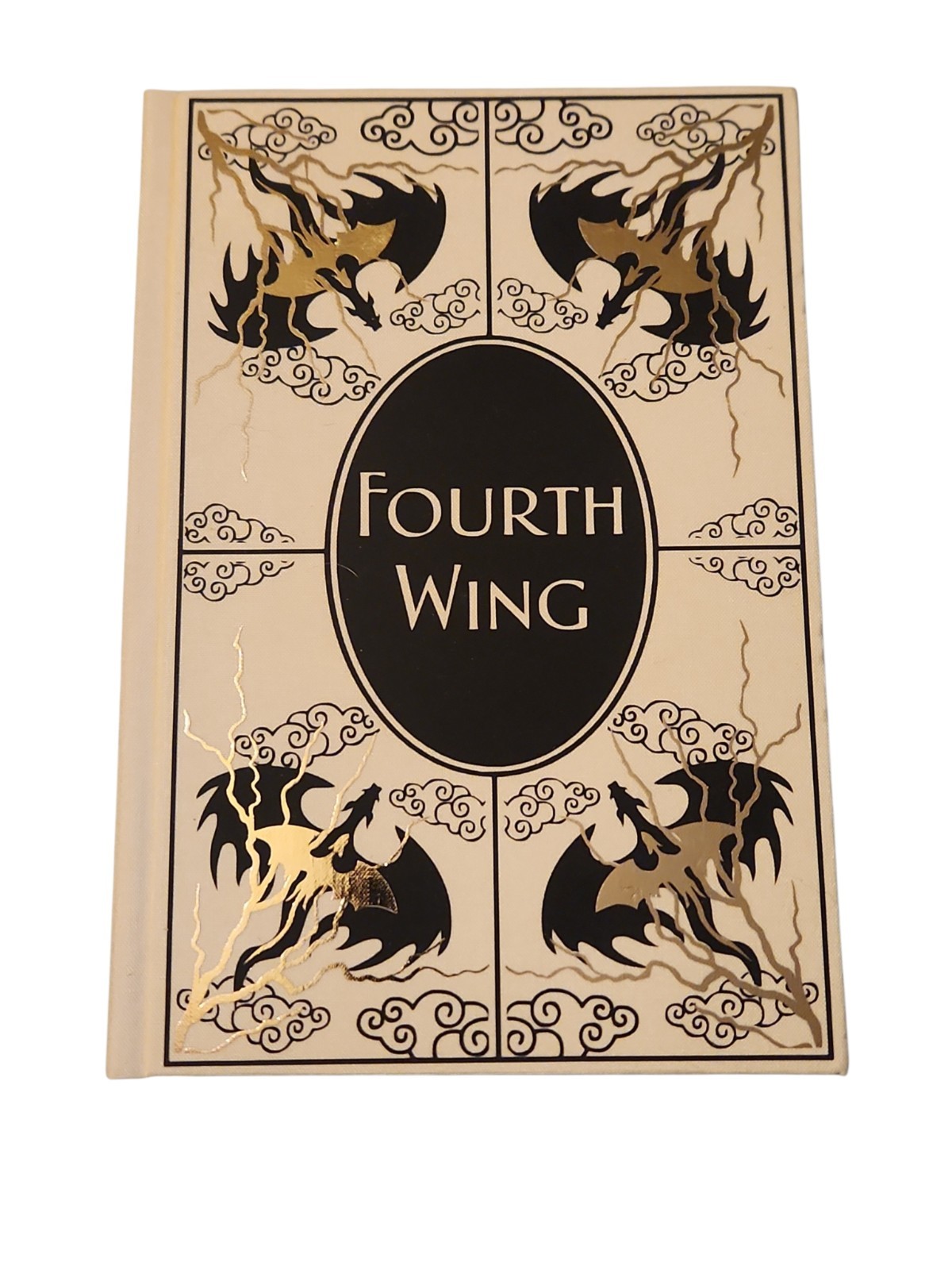 Fourth Wing – Rebecca Yarros, HC w/Sprayed Edges, First Edition, 14th Printing