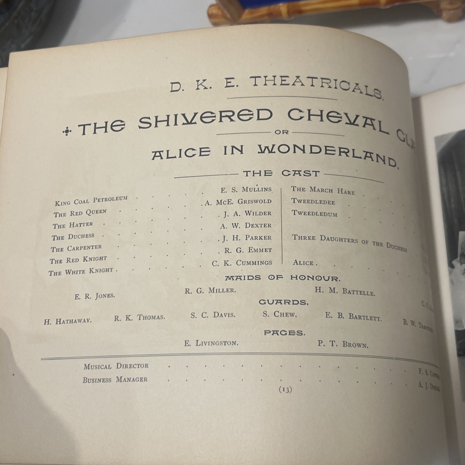 Rare 1891 The Harvard Portfolio Annual Illustrated Record Of Men Book Antique