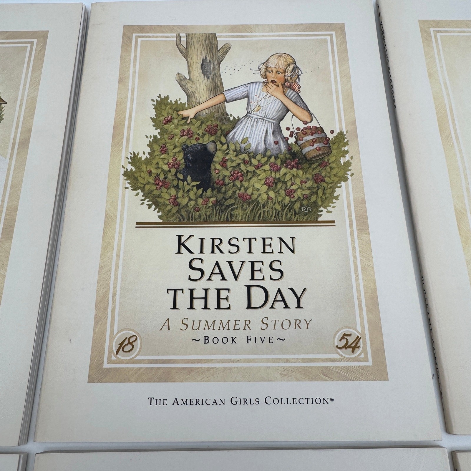 Kirsten an American Girl 6 Book Collection Box Set Complete