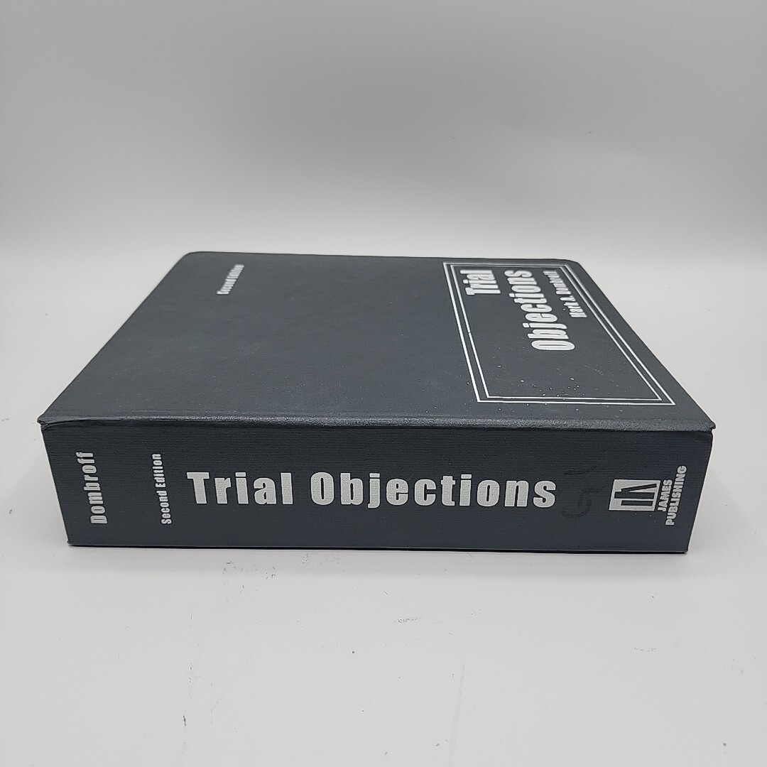 Trial Objections Second Edition – Mark A. Dombroff – Ringbound & Tabbed 1995