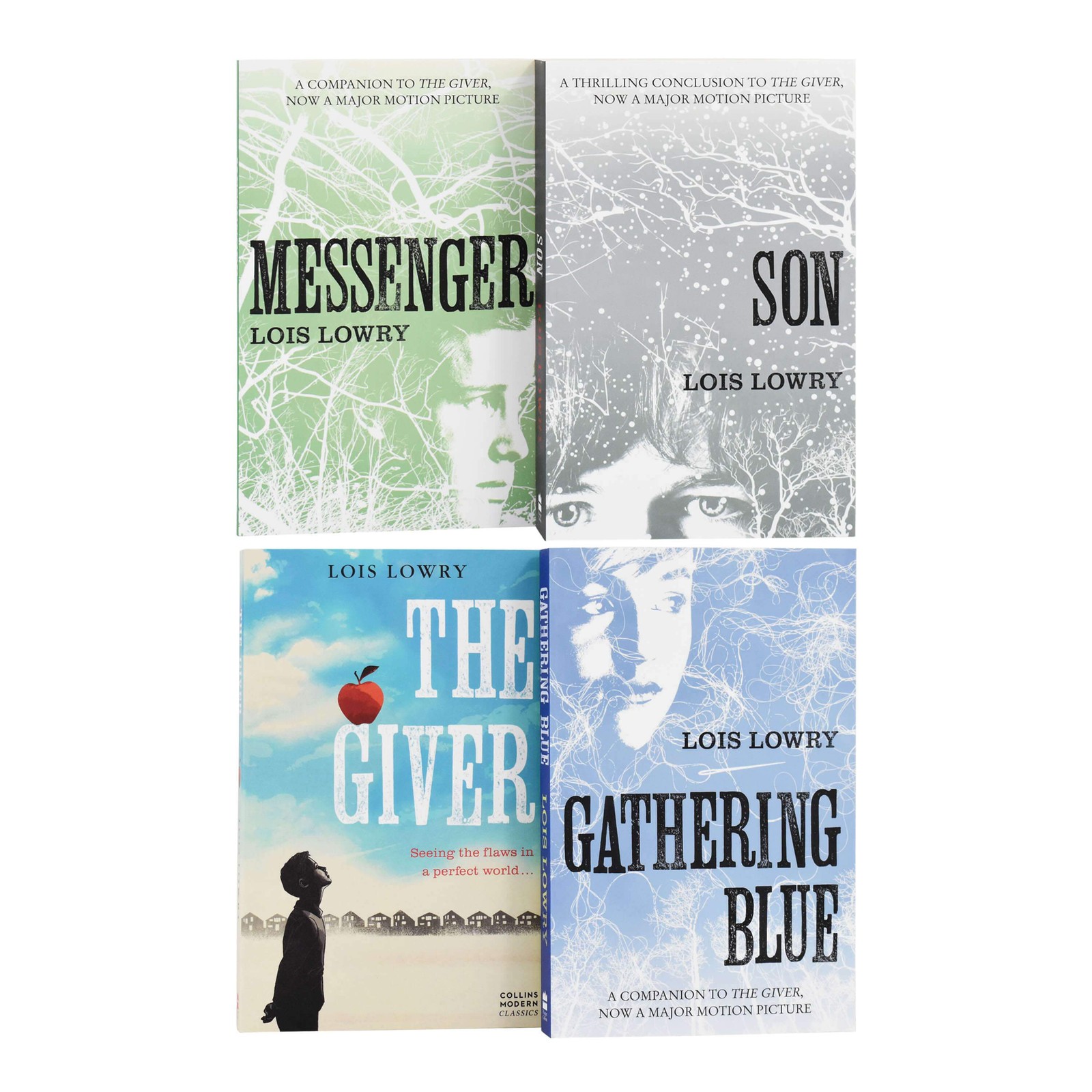 The Giver Quartet Series 4 Books Box Set By Lois Lowry – Fiction – Paperback
