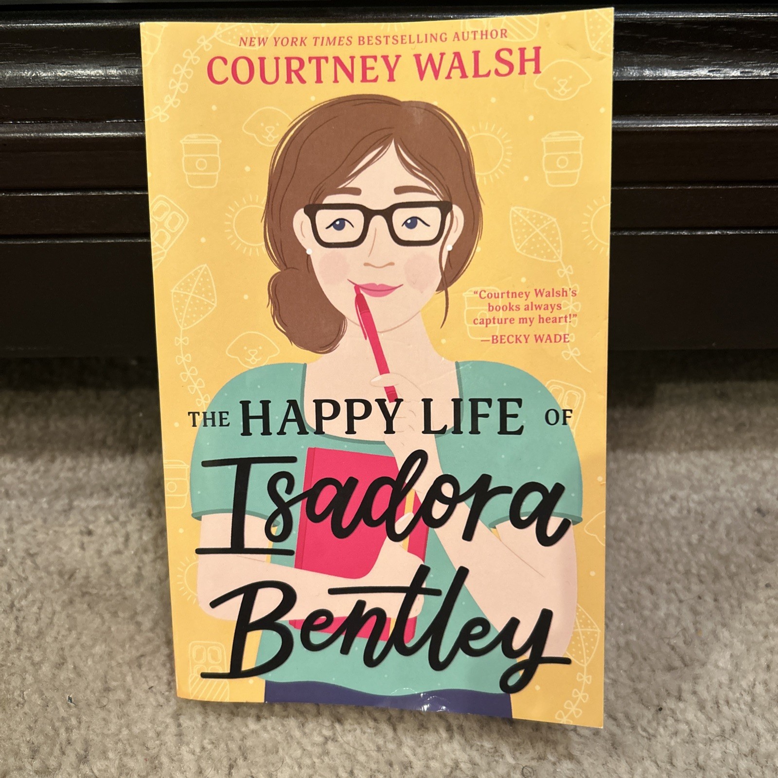 The Happy Life of Isadora Bentley Courtney Walsh Paperback Inspirational Novel
