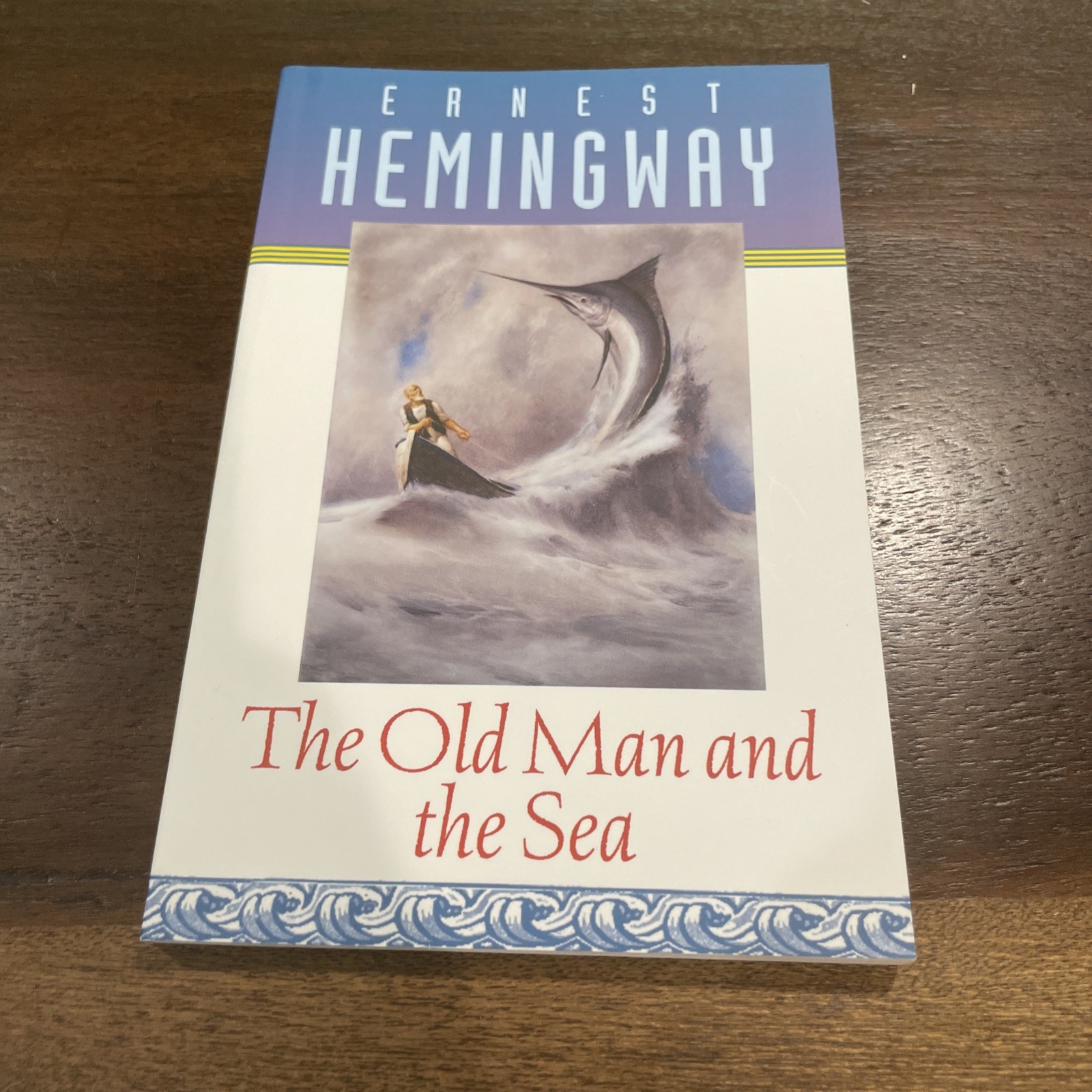 Old Man and the Sea by Ernest Hemingway (1995, Trade Paperback)
