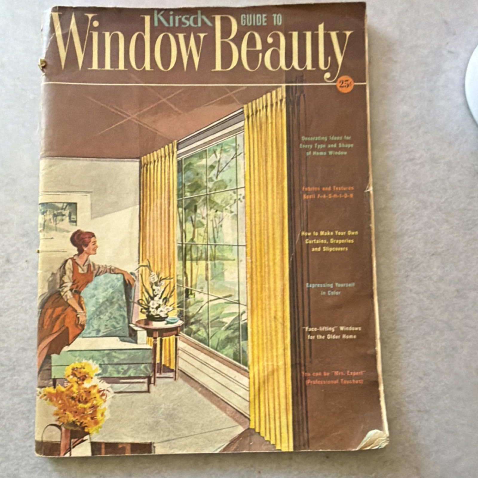 Kirsch Guide to Window Beauty Drapery Hardware Illustrated Catalog Booklet 1961